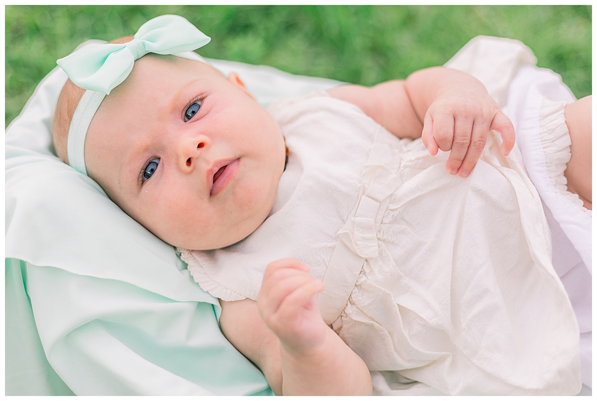 Jagger's 3 Month Lake Session | Virginia Photographer
