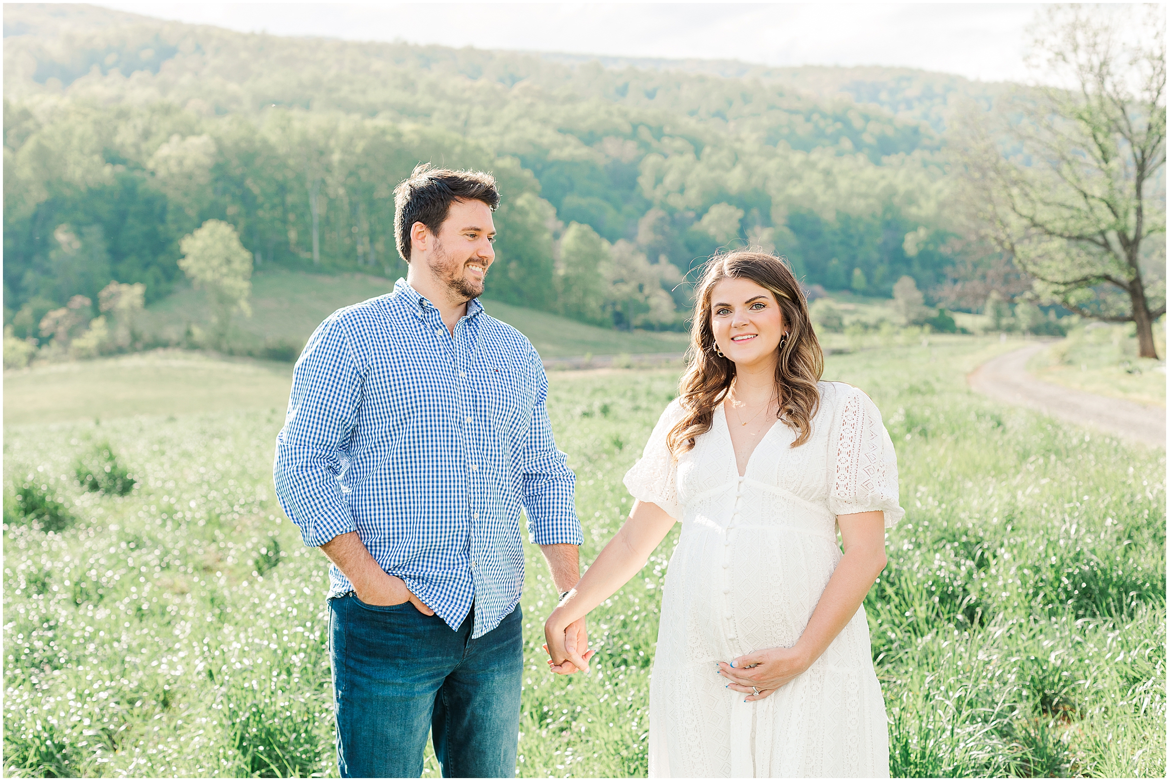 Chiles Peach Orchard Maternity Session